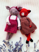 Доброе вязание на спицах. Игрушки в ладошке — фото, картинка — 3