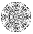 Тени готики. Таинственный мир мрака. Раскраска — фото, картинка — 3