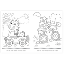 Бешеные гонки. Раскраска — фото, картинка — 2