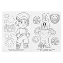 Дружеская битва. Раскраска — фото, картинка — 1