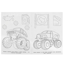 Монстр-битва. Раскраска — фото, картинка — 1