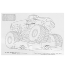 Монстр-битва. Раскраска — фото, картинка — 3