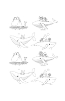 Бескрайний океан. Раскраска антистресс — фото, картинка — 8