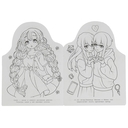 Аниме-девочки. Раскраска — фото, картинка — 2