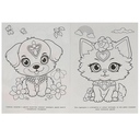 Единороги и их друзья. Раскраска — фото, картинка — 1