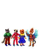 Ворона с кошечкой — фото, картинка — 2