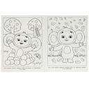 Апельсиновое приключение. Чебурашка. Раскраска бомбическая — фото, картинка — 2