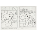 Апельсиновое приключение. Чебурашка. Раскраска бомбическая — фото, картинка — 3