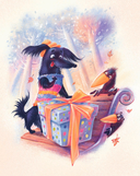 Такса Клякса и волшебная флейта — фото, картинка — 2