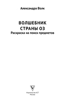 Волшебник страны Оз. Раскраска на поиск предметов — фото, картинка — 1