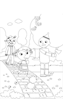 Волшебник страны Оз. Раскраска на поиск предметов — фото, картинка — 11