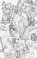 Волшебник страны Оз. Раскраска на поиск предметов — фото, картинка — 3