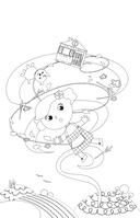 Волшебник страны Оз. Раскраска на поиск предметов — фото, картинка — 7