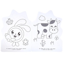 На ферме. Малышарики. День рождения. Раскраска — фото, картинка — 1