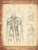 Сказки Старой Руси. Наброски. I — фото, картинка — 19