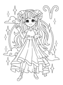 Знаки зодиака в стиле аниме — фото, картинка — 3