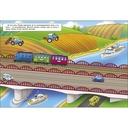 Поезда, Тракторы и Машины. Многоразовые наклейки для малышей — фото, картинка — 1