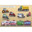 Поезда, Тракторы и Машины. Многоразовые наклейки для малышей — фото, картинка — 3