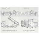 Грузовики. Раскраска — фото, картинка — 3