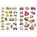 Транспорт. Многоразовые наклейки для малышей — фото, картинка — 4