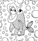 Ленивые и счастливые. Раскраска антистресс — фото, картинка — 5