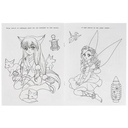 Кавайные девочки. Чудо-раскраска — фото, картинка — 2