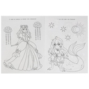 Кавайные девочки. Чудо-раскраска — фото, картинка — 3