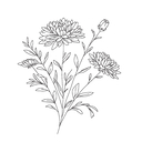 Прекрасные цветы. Нежная раскраска для вдохновения — фото, картинка — 4