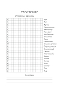 Блокнот для записи раскладов Таро (чёрный) — фото, картинка — 5