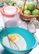 Миска для миксера 1,5 л (мандарин) — фото, картинка — 1