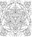 Денежные мандалы. Раскраска-антистресс для привлечения богатства — фото, картинка — 4