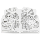 Раскраска. Друзья-машинки — фото, картинка — 2