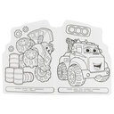 Раскраска. Друзья-машинки — фото, картинка — 3