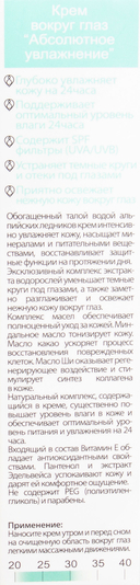 Крем для кожи вокруг глаз 