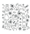 Я раскрашиваю замурчательных котят — фото, картинка — 1