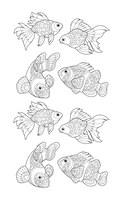 Раскраска для хладнокровных. Змеи и не только — фото, картинка — 13