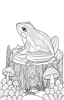 Раскраска для хладнокровных. Змеи и не только — фото, картинка — 7