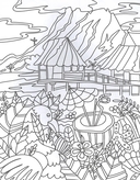 Раскраска-антистресс. Отдых мечты — фото, картинка — 3