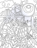 Раскраска-антистресс. Отдых мечты — фото, картинка — 4