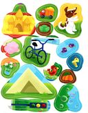 Игры с наклейками. Прогулка — фото, картинка — 3