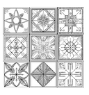 Уютная раскраска-антистресс. Лоскутный мир. 23 сюжета для творчества и вдохновения — фото, картинка — 5