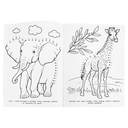 Капибара в зоопарке. Раскраска. Соедини по цифрам — фото, картинка — 1