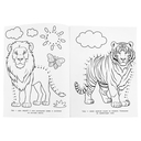 Капибара в зоопарке. Раскраска. Соедини по цифрам — фото, картинка — 2