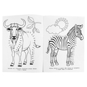 Капибара в зоопарке. Раскраска. Соедини по цифрам — фото, картинка — 3