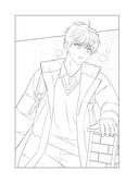 Откровения юности. Раскраска по вебтуну — фото, картинка — 7