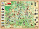 Моя Родина - Беларусь. Карта для детей — фото, картинка — 1