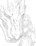 Клуб Романтики. Раскраска — фото, картинка — 9