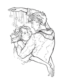 Зелёная лампочка. Раскрась любовь — фото, картинка — 8