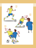 Футбольные финты. Эластико, радуга, финт Зидана, ножницы, рабона — фото, картинка — 22