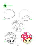 Большая книга KAWAII. 300 рисунков шаг за шагом — фото, картинка — 13